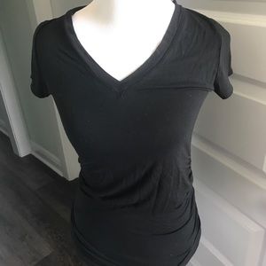 Maternity v neck tee